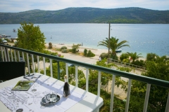 Balcony beach view